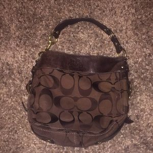 perfect condition coach purse